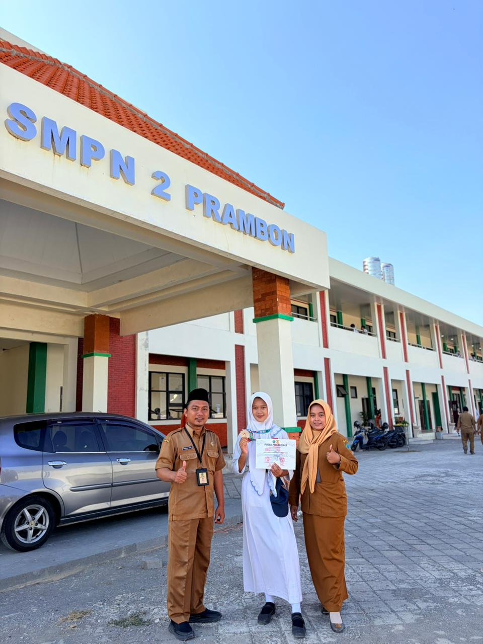 Juara 1 Karate Kumite Perorangan piala bergilir lll-pemprov Jatim
