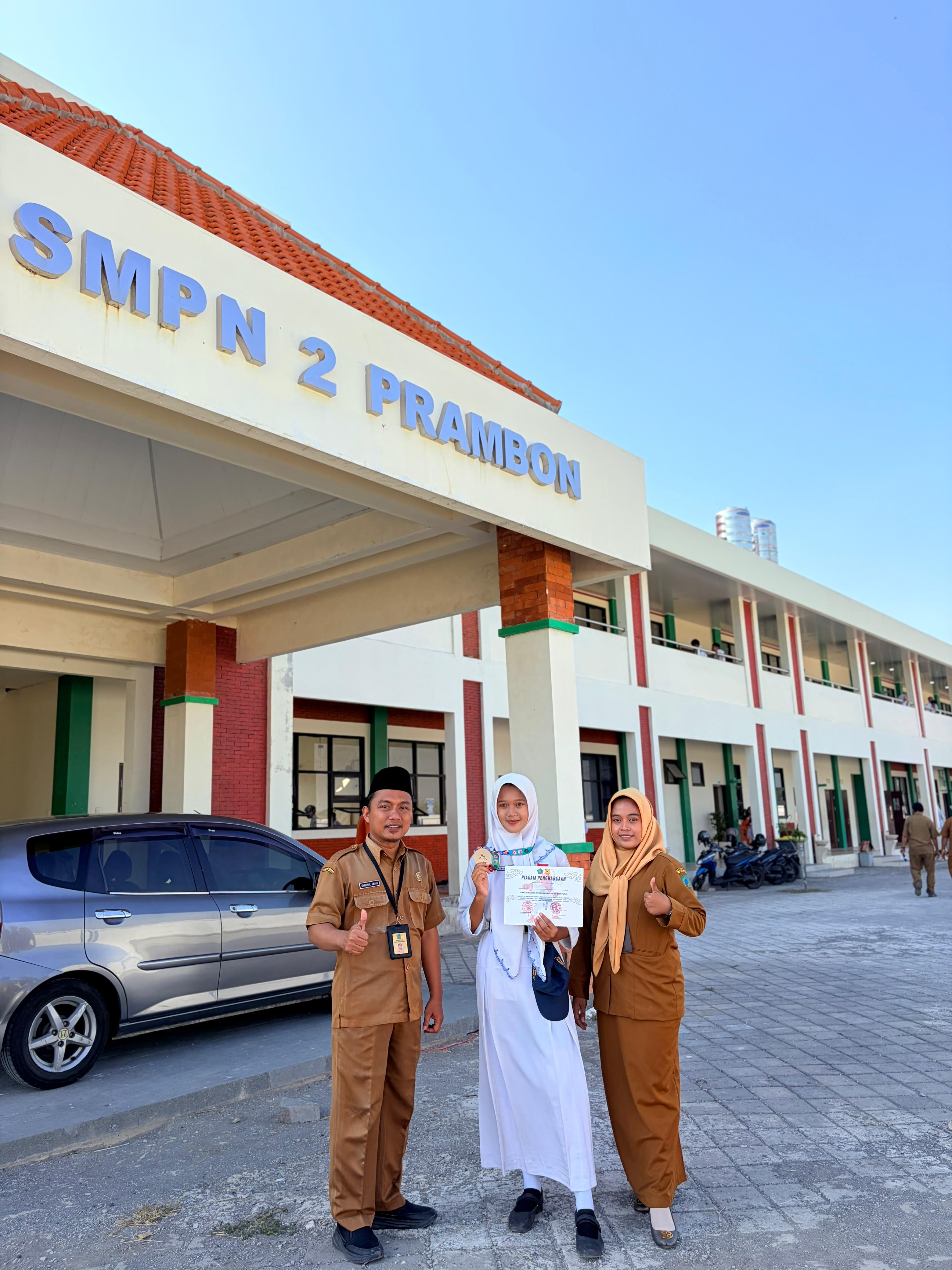Juara 2 Karate Kumite perorangan PORKAB Sidoarjo