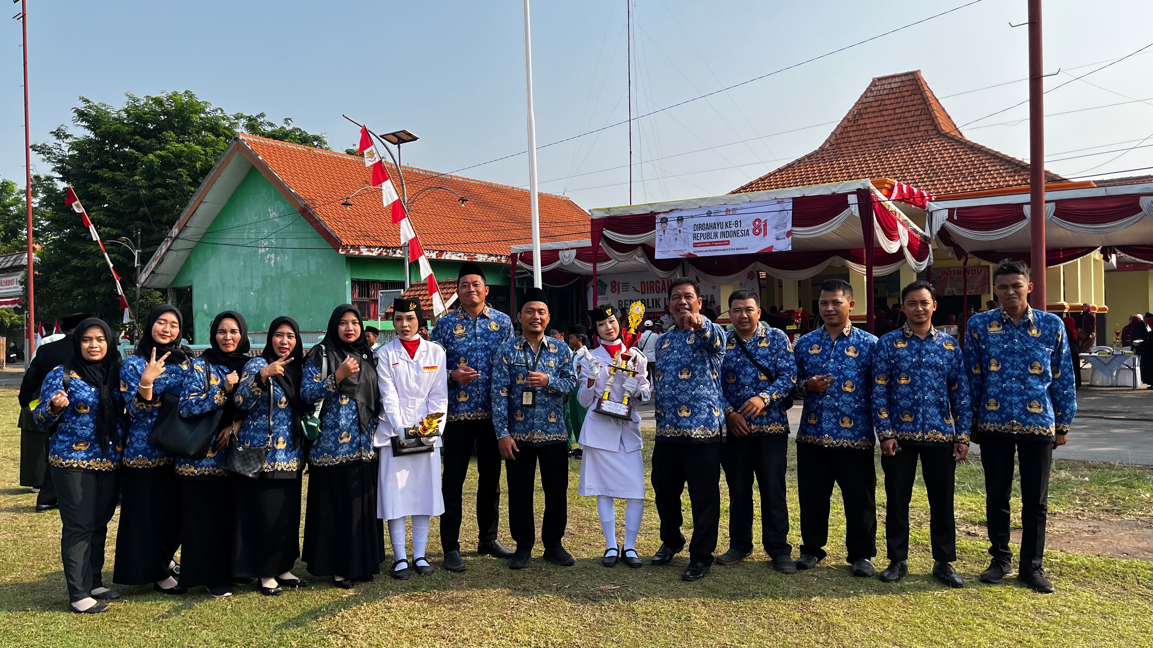 Dokumentasi Upacara HUT Republik Indonesia ke-81