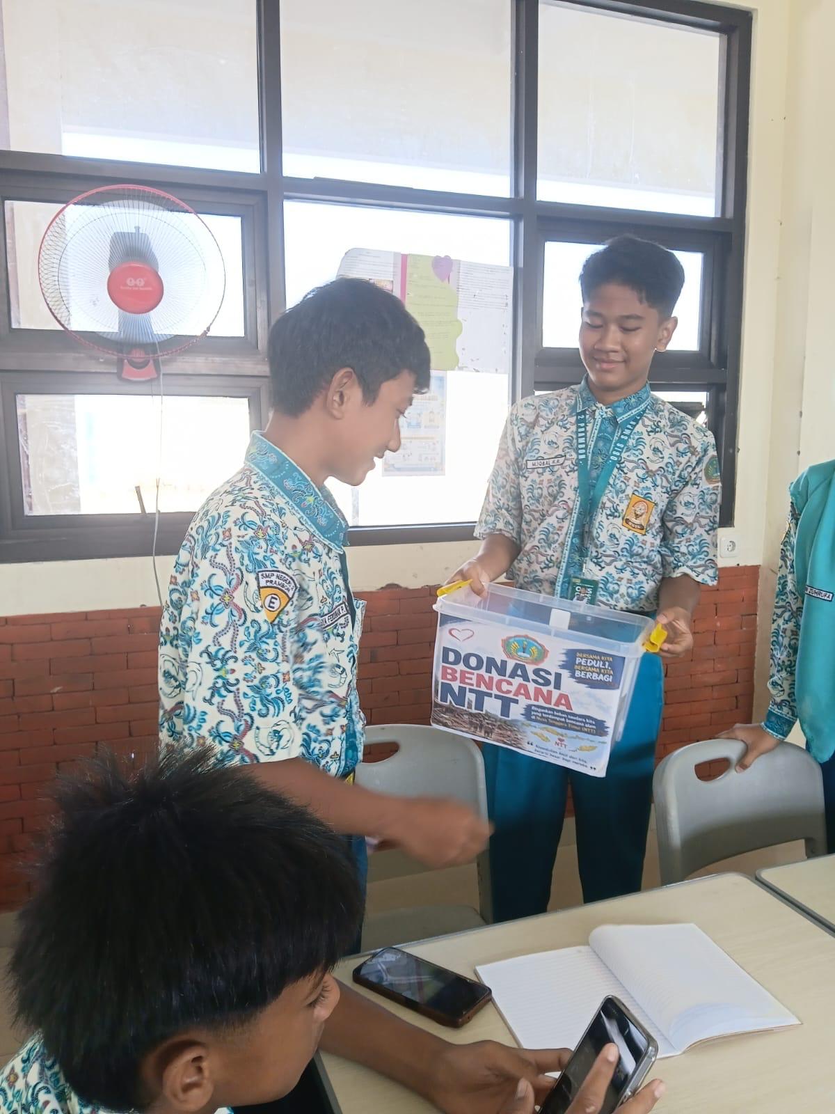 Dokumentasi Penggalangan Donasi Bencana Alam NTT