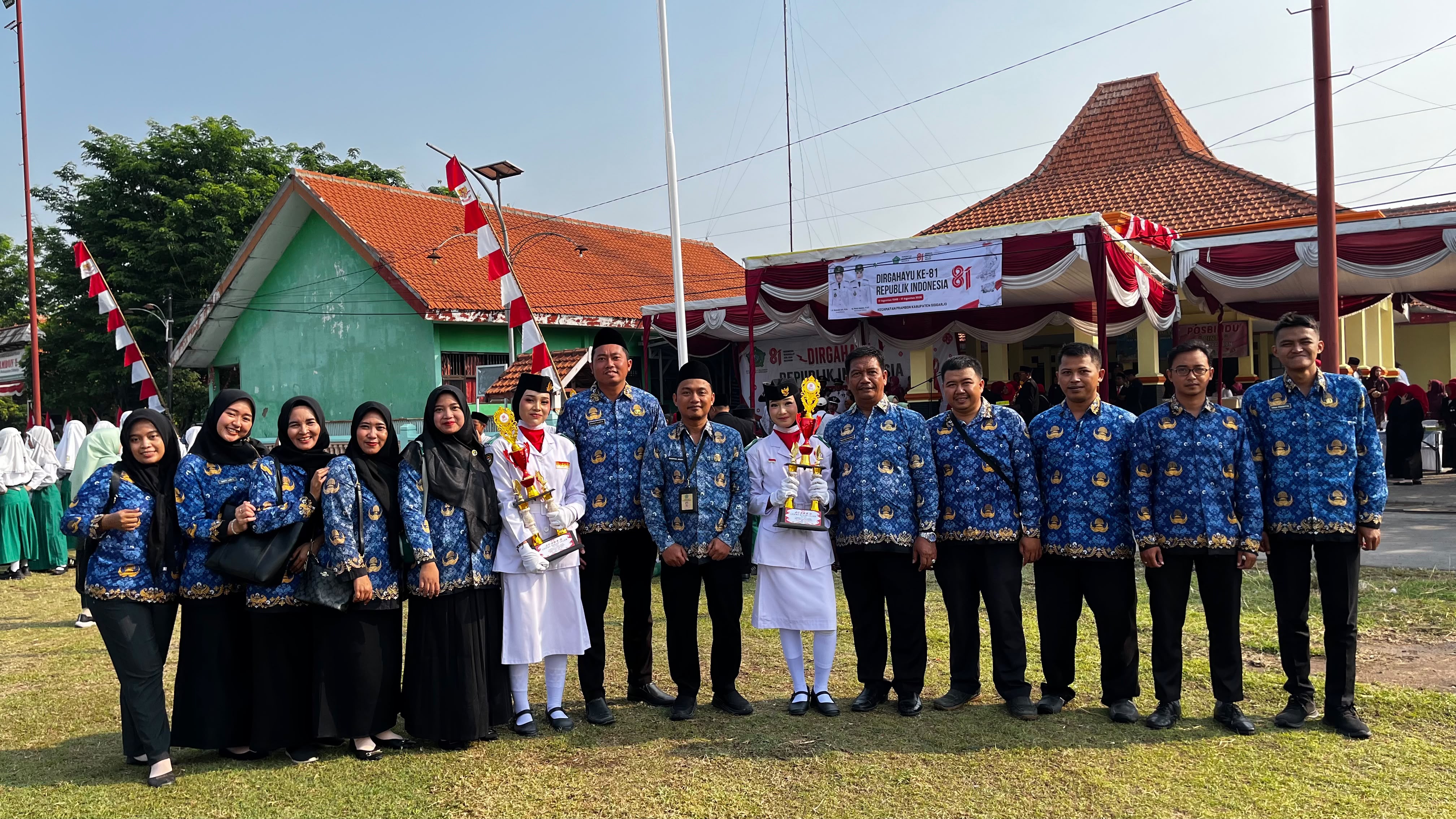 Dokumentasi Upacara HUT Republik Indonesia ke-81