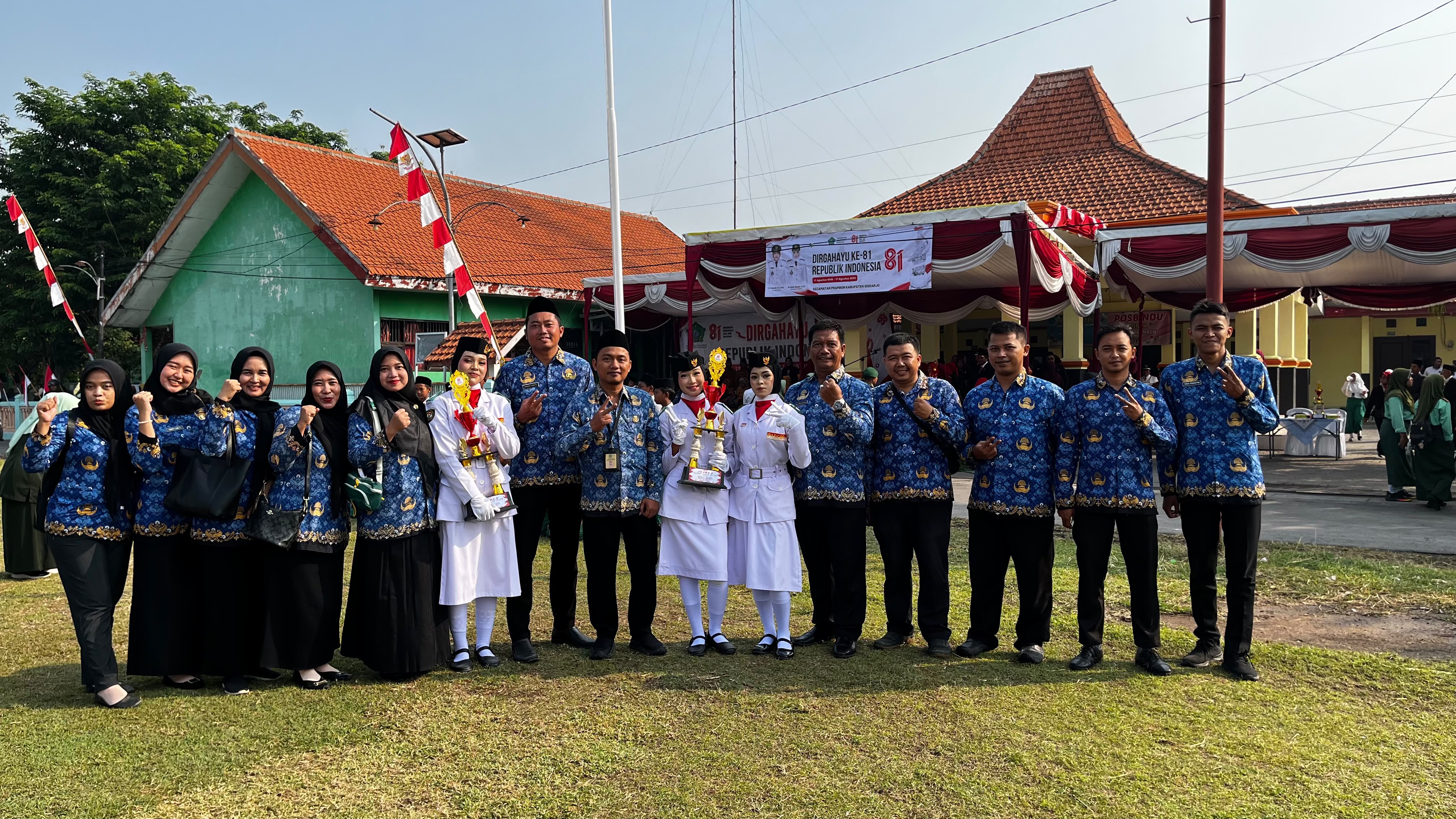 Dokumentasi Upacara HUT Republik Indonesia ke-81