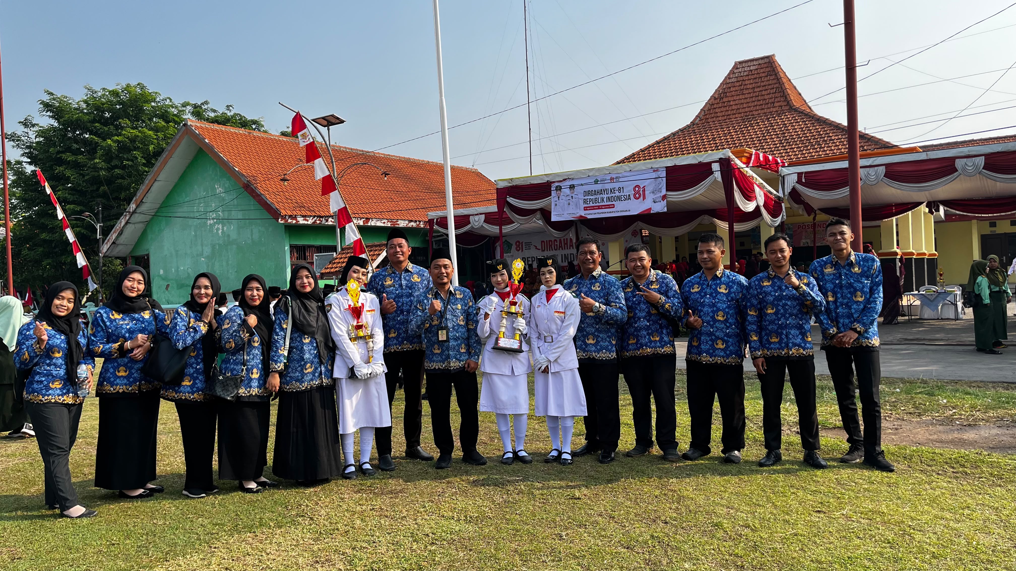 Dokumentasi Upacara HUT Republik Indonesia ke-81