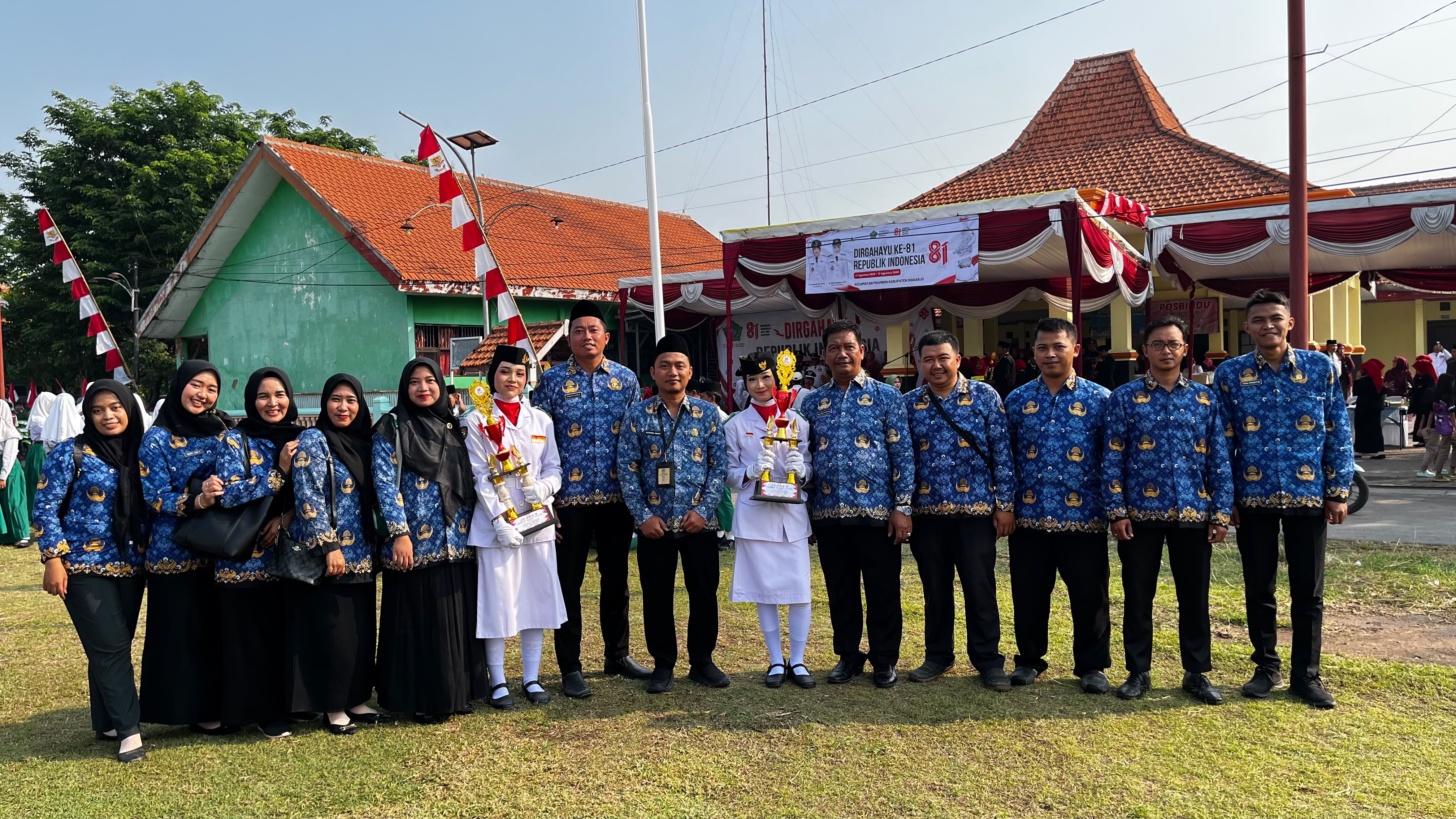 Dokumentasi Upacara HUT Republik Indonesia ke-81
