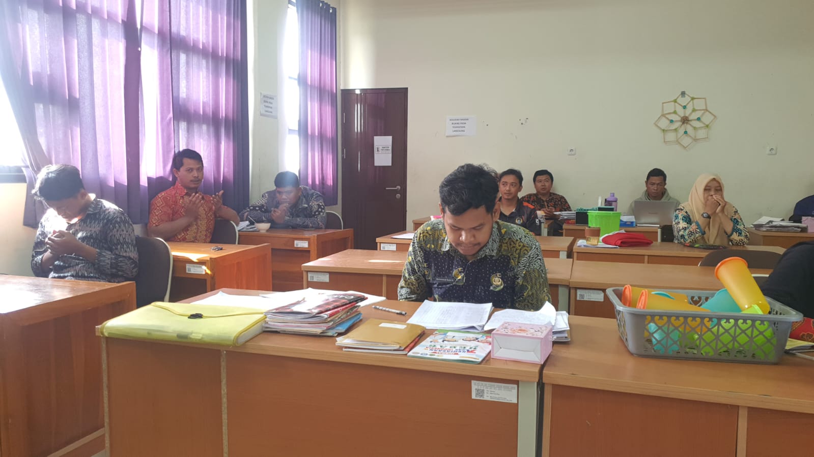 Dokumentasi DOA PAGI BERSAMA GURU