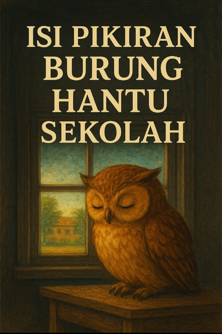Cover burung hantu di sekolah !!: kumpulan cerita fiksi