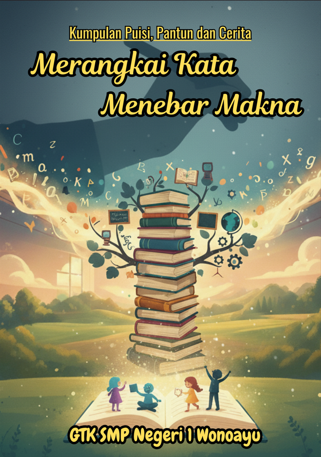 Cover merangkai kata menebar makna